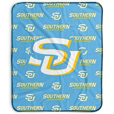 Pegasus Southern University Jaguars 50" x 60" Repeat Wordmark Fleece Blanket