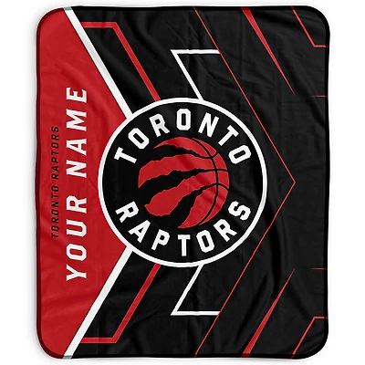 Pegasus Toronto Raptors 50" x 60" Arrow Personalized Fleece Blanket