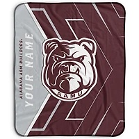 Pegasus Alabama A&M Bulldogs 50" x 60" Arrow Personalized Fleece Blanket