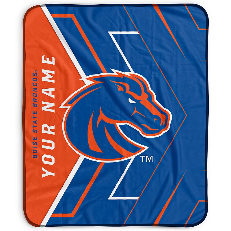 Pegasus Boise State Broncos 50" x 60" Arrow Personalized Fleece Blanket