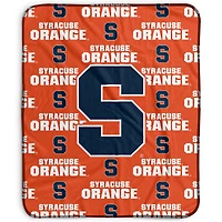 Pegasus Syracuse Orange 50" x 60" Repeat Wordmark Fleece Blanket
