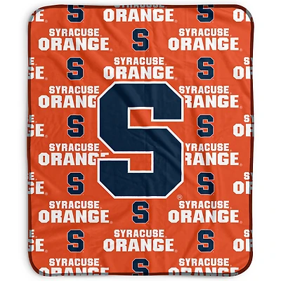 Pegasus Syracuse Orange 50" x 60" Repeat Wordmark Fleece Blanket