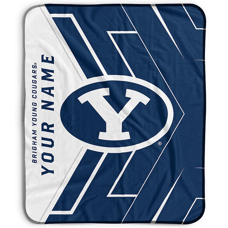 Pegasus BYU Cougars 50" x 60" Arrow Personalized Fleece Blanket