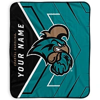 Pegasus Coastal Carolina Chanticleers 50" x 60" Arrow Personalized Fleece Blanket