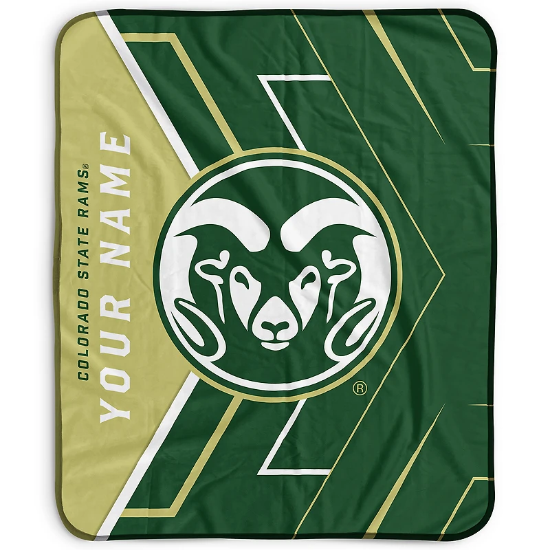 Pegasus Colorado State Rams 50" x 60" Arrow Personalized Fleece Blanket