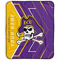 Pegasus ECU Pirates 50" x 60" Arrow Personalized Fleece Blanket