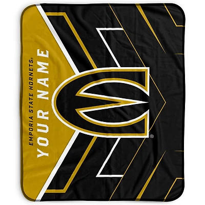 Pegasus Emporia State Hornets 50" x 60" Arrow Personalized Fleece Blanket