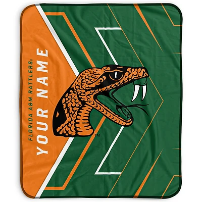 Pegasus Florida A&M Rattlers 50" x 60" Arrow Personalized Fleece Blanket