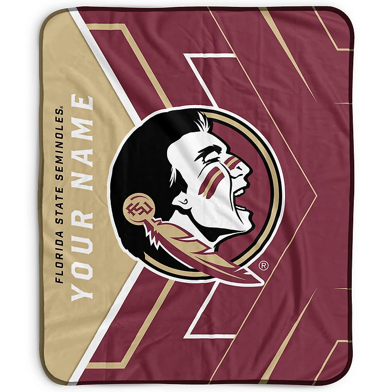 Pegasus Florida State Seminoles 50" x 60" Arrow Personalized Fleece Blanket