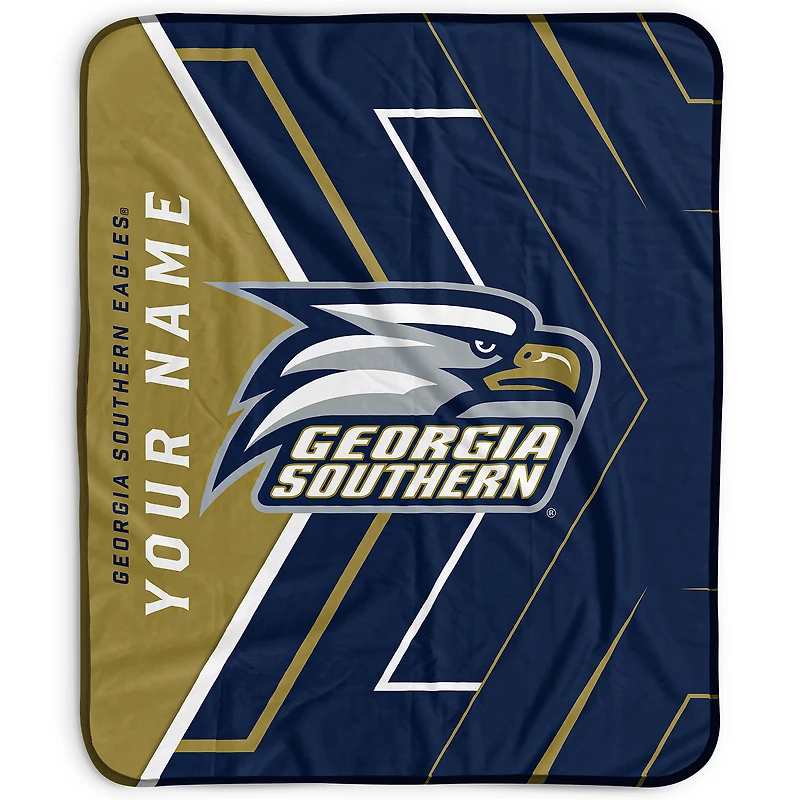 Pegasus Georgia Southern Eagles 50" x 60" Arrow Personalized Fleece Blanket