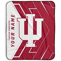 Pegasus Indiana Hoosiers 50" x 60" Arrow Personalized Fleece Blanket