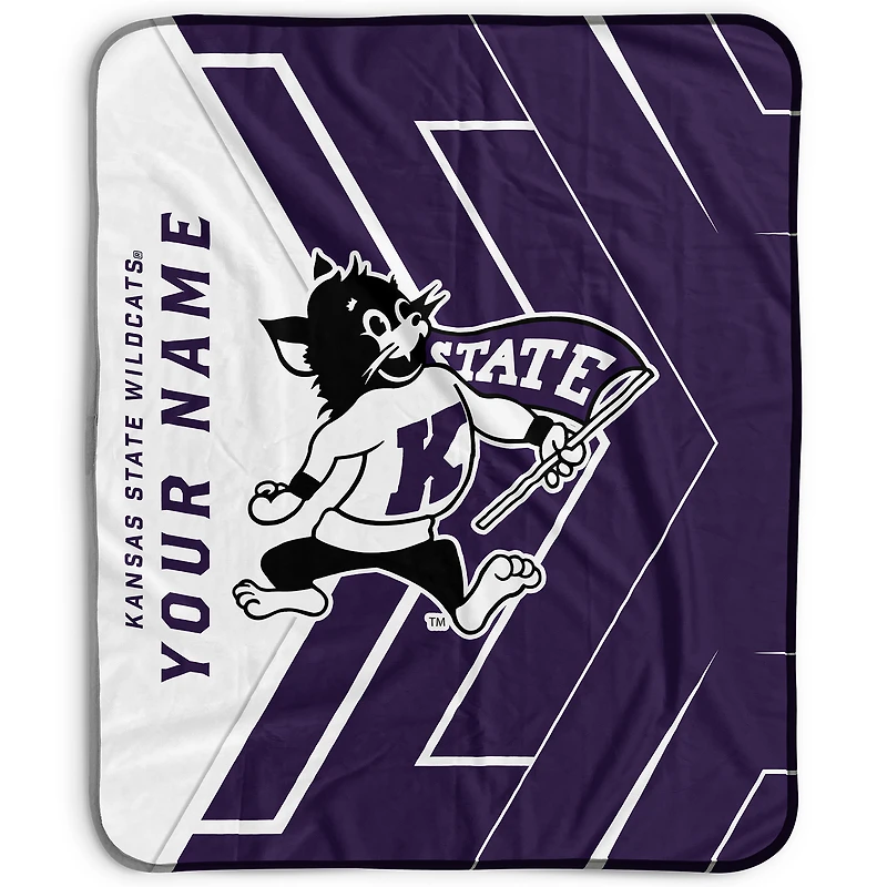 Pegasus Kansas State Wildcats 50" x 60" Arrow Personalized Fleece Blanket