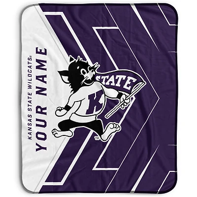 Pegasus Kansas State Wildcats 50" x 60" Arrow Personalized Fleece Blanket