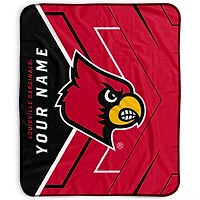 Pegasus Louisville Cardinals 50" x 60" Arrow Personalized Fleece Blanket