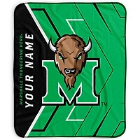 Pegasus Marshall Thundering Herd 50" x 60" Arrow Personalized Fleece Blanket