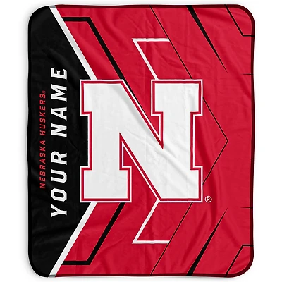 Pegasus Nebraska Huskers 50" x 60" Arrow Personalized Fleece Blanket