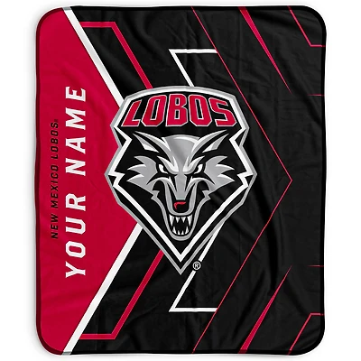 Pegasus New Mexico Lobos 50" x 60" Arrow Personalized Fleece Blanket