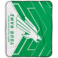 Pegasus North Texas Mean Green 50" x 60" Arrow Personalized Fleece Blanket