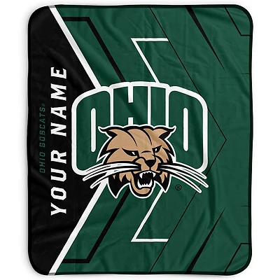 Pegasus Ohio Bobcats 50" x 60" Arrow Personalized Fleece Blanket