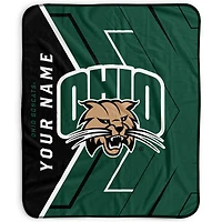 Pegasus Ohio Bobcats 50" x 60" Arrow Personalized Fleece Blanket