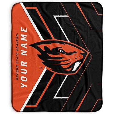 Pegasus Oregon State Beavers 50" x 60" Arrow Personalized Fleece Blanket