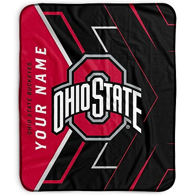 Pegasus Ohio State Buckeyes 50" x 60" Arrow Personalized Fleece Blanket