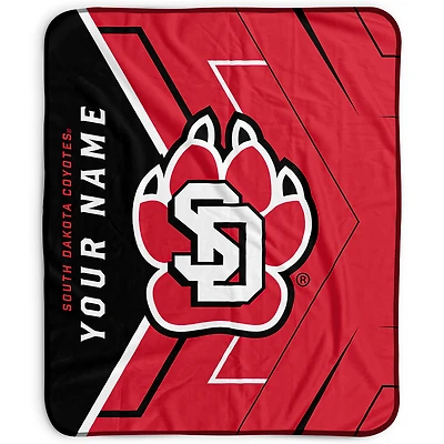 Pegasus South Dakota Coyotes 50" x 60" Arrow Personalized Fleece Blanket