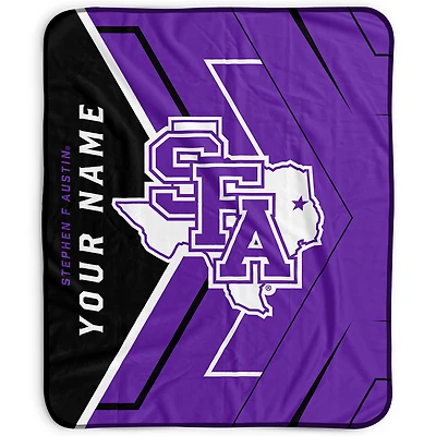 Pegasus Stephen F Austin Lumberjacks 50" x 60" Arrow Personalized Fleece Blanket