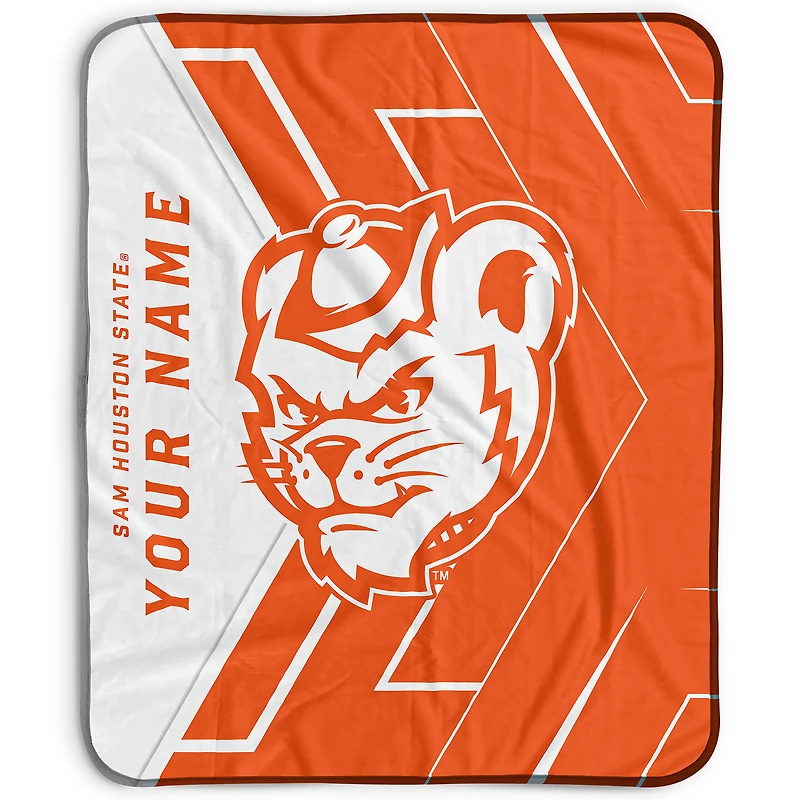 Pegasus Sam Houston State Bearkats 50" x 60" Arrow Personalized Fleece Blanket