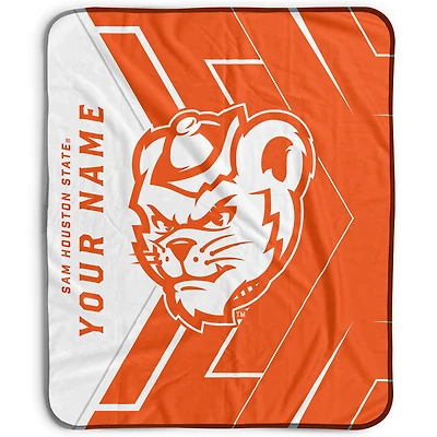 Pegasus Sam Houston State Bearkats 50" x 60" Arrow Personalized Fleece Blanket