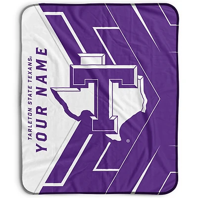 Pegasus Tarleton State Texans 50" x 60" Arrow Personalized Fleece Blanket