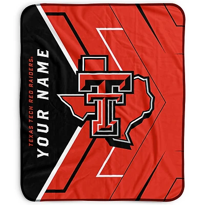 Pegasus Texas Tech Red Raiders 50" x 60" Arrow Personalized Fleece Blanket