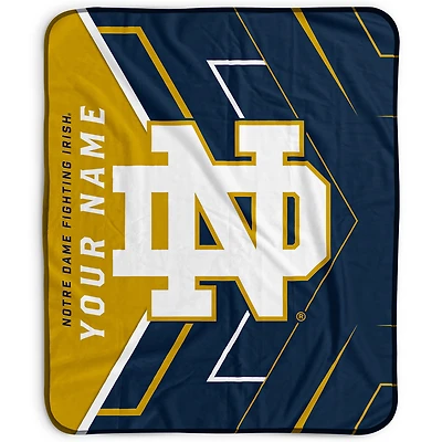 Pegasus Notre Dame Fighting Irish 50" x 60" Arrow Personalized Fleece Blanket