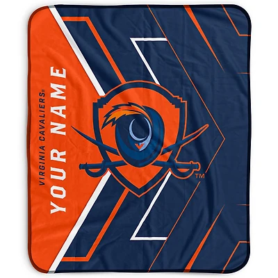 Pegasus Virginia Cavaliers 50" x 60" Arrow Personalized Fleece Blanket