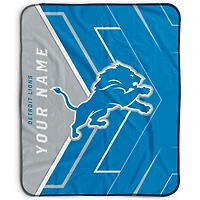 Pegasus Detroit Lions 50" x 60" Arrow Personalized Fleece Blanket