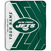Pegasus New York Jets 50" x 60" Arrow Personalized Fleece Blanket