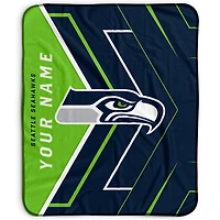 Pegasus Seattle Seahawks 50" x 60" Arrow Personalized Fleece Blanket