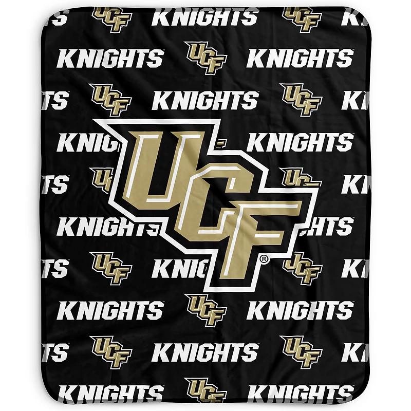 Pegasus UCF Knights 50" x 60" Repeat Wordmark Fleece Blanket