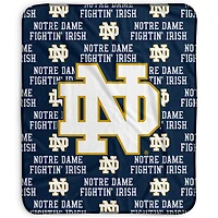 Pegasus Notre Dame Fighting Irish 50" x 60" Repeat Wordmark Fleece Blanket
