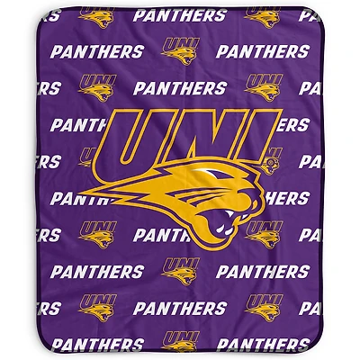 Pegasus Northern Iowa Panthers 50" x 60" Repeat Wordmark Fleece Blanket