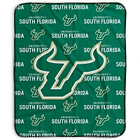 Pegasus South Florida Bulls 50" x 60" Repeat Wordmark Fleece Blanket