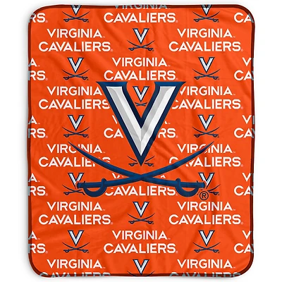 Pegasus Virginia Cavaliers 50" x 60" Repeat Wordmark Fleece Blanket