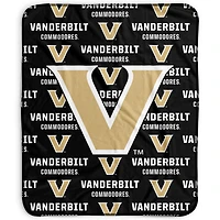 Pegasus Vanderbilt Commodores 50" x 60" Repeat Wordmark Fleece Blanket
