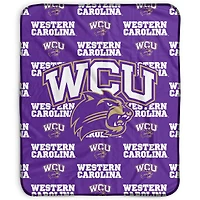 Pegasus Western Carolina Catamounts 50" x 60" Repeat Wordmark Fleece Blanket