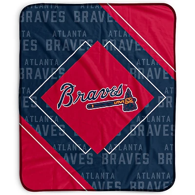Pegasus Atlanta Braves 50" x 60" Diamond Logo Fleece Blanket