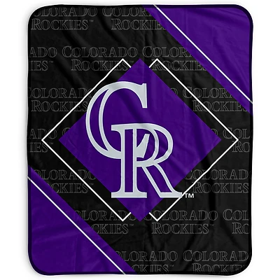 Pegasus Colorado Rockies 50" x 60" Diamond Logo Fleece Blanket