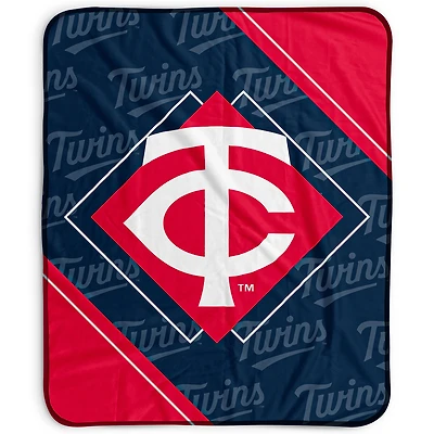 Pegasus Minnesota Twins 50" x 60" Diamond Logo Fleece Blanket