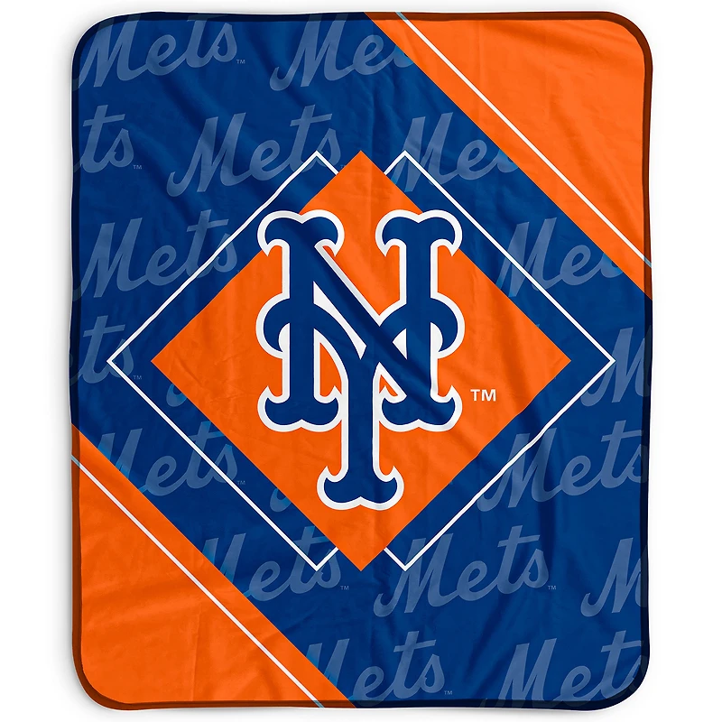Pegasus New York Mets 50" x 60" Diamond Logo Fleece Blanket