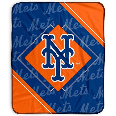 Pegasus New York Mets 50" x 60" Diamond Logo Fleece Blanket