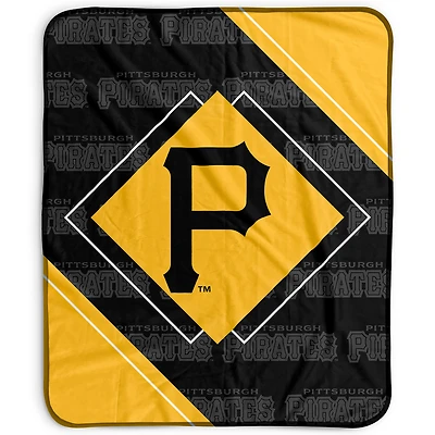 Pegasus Pittsburgh Pirates 50" x 60" Diamond Logo Fleece Blanket